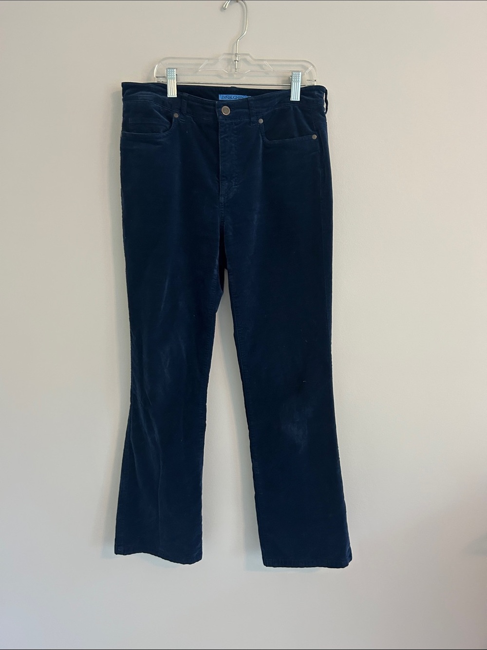 J McLaughlin Corduroy Navy Pants Size 4